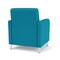Lesro Siena Lounge Reception Guest Chair, 27 in W 29.5 in L 32.5 in H SN1101 - alternate 2